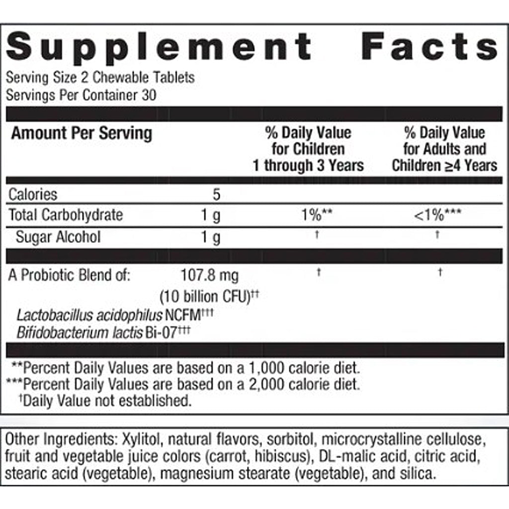 Metagenics UltraFlora Kids Probiotic 60t