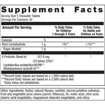 Metagenics UltraFlora Kids Probiotic 60t