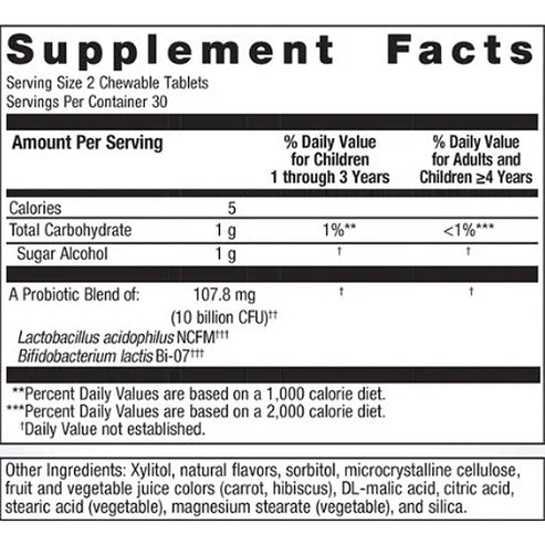 Metagenics UltraFlora Kids Probiotic 60t