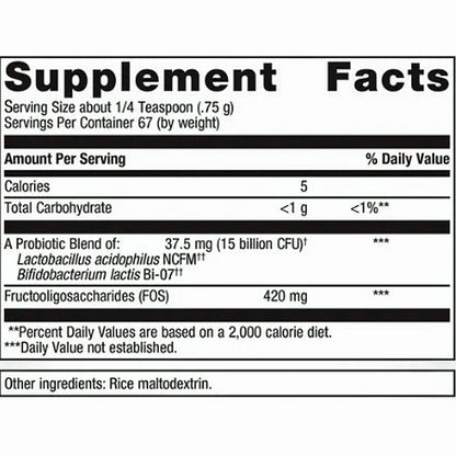 Metagenics UltraFlora Synergy Probiotic 67 servings