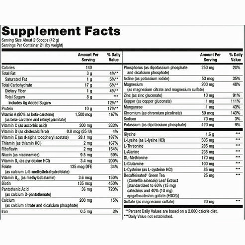 Metagenics UltraClear Plus Detox Powder  Vanilla 21 servings