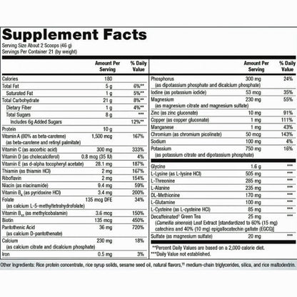 Metagenics UltraClear PLUS pH Pineapple/Banana 21svgs
