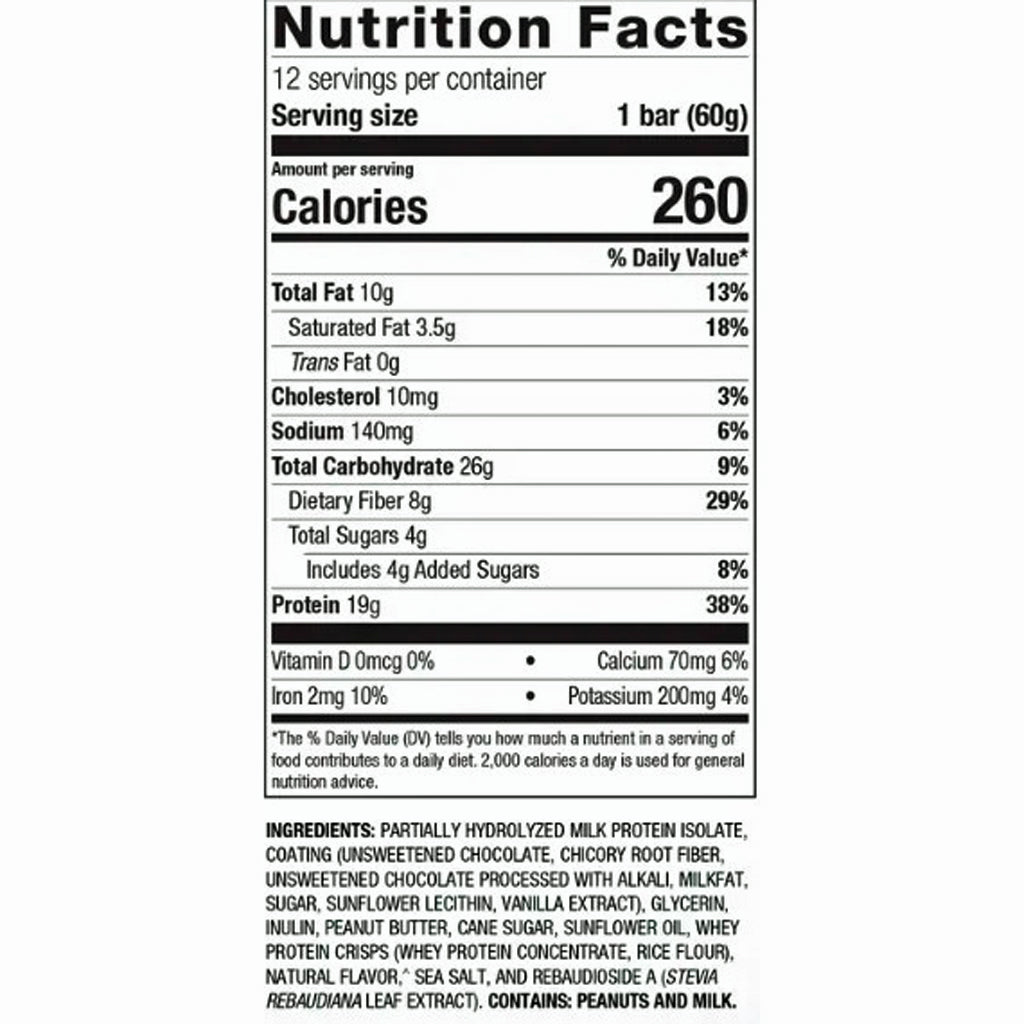Metagenics Ultra Protein Bar Peanut Butter 12 Bars