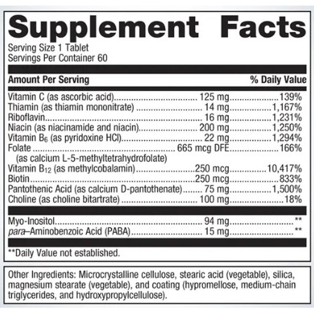 Metagenics Vitamin B-Complex (formerly Glycogenics) 60t