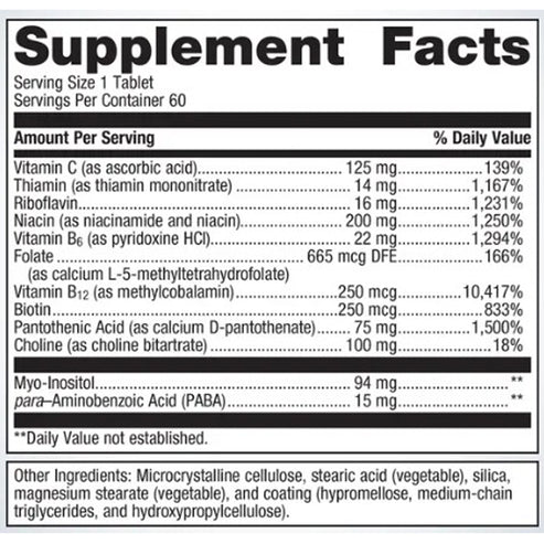 Metagenics Vitamin B-Complex (formerly Glycogenics) 60t