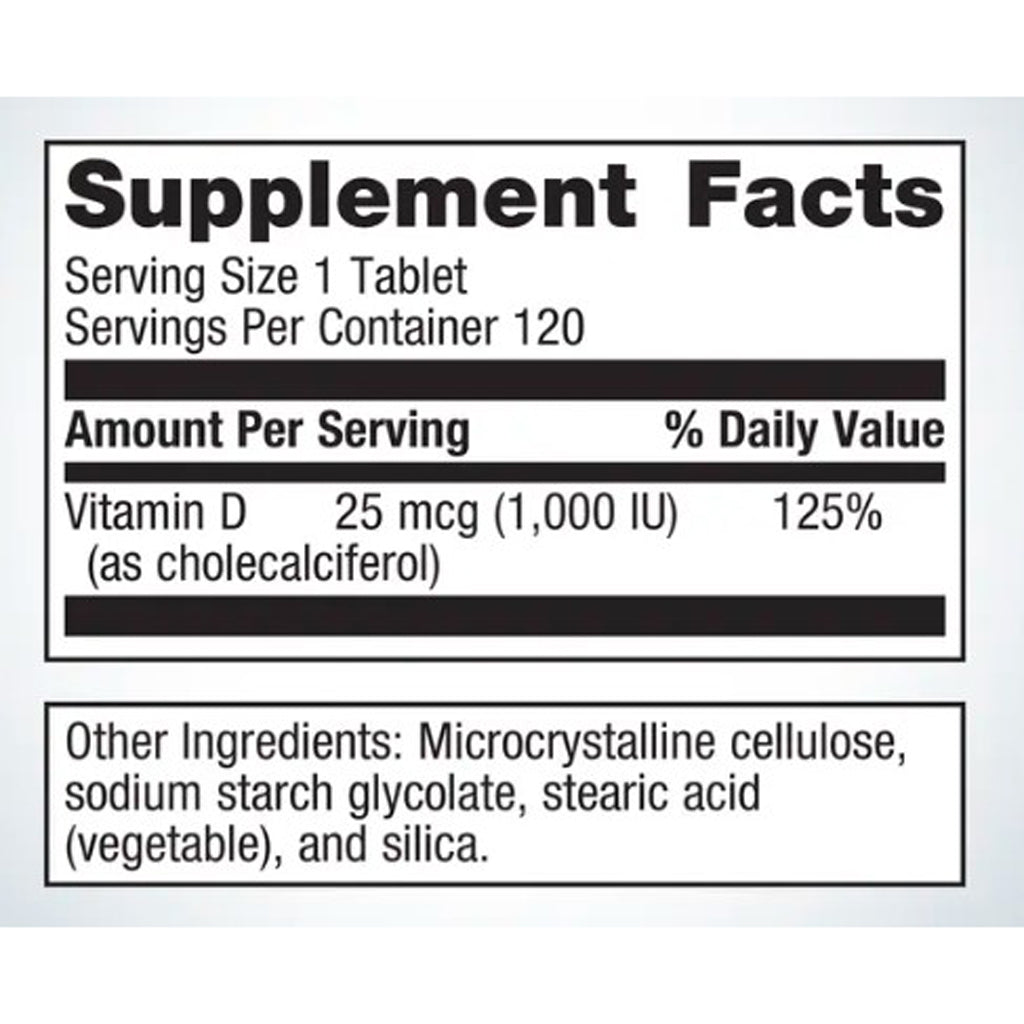 Metagenics Vitamin D3 1,000 120t