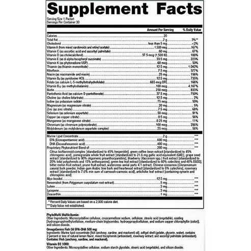 Metagenics Wellness Essentials Daily Packs 30