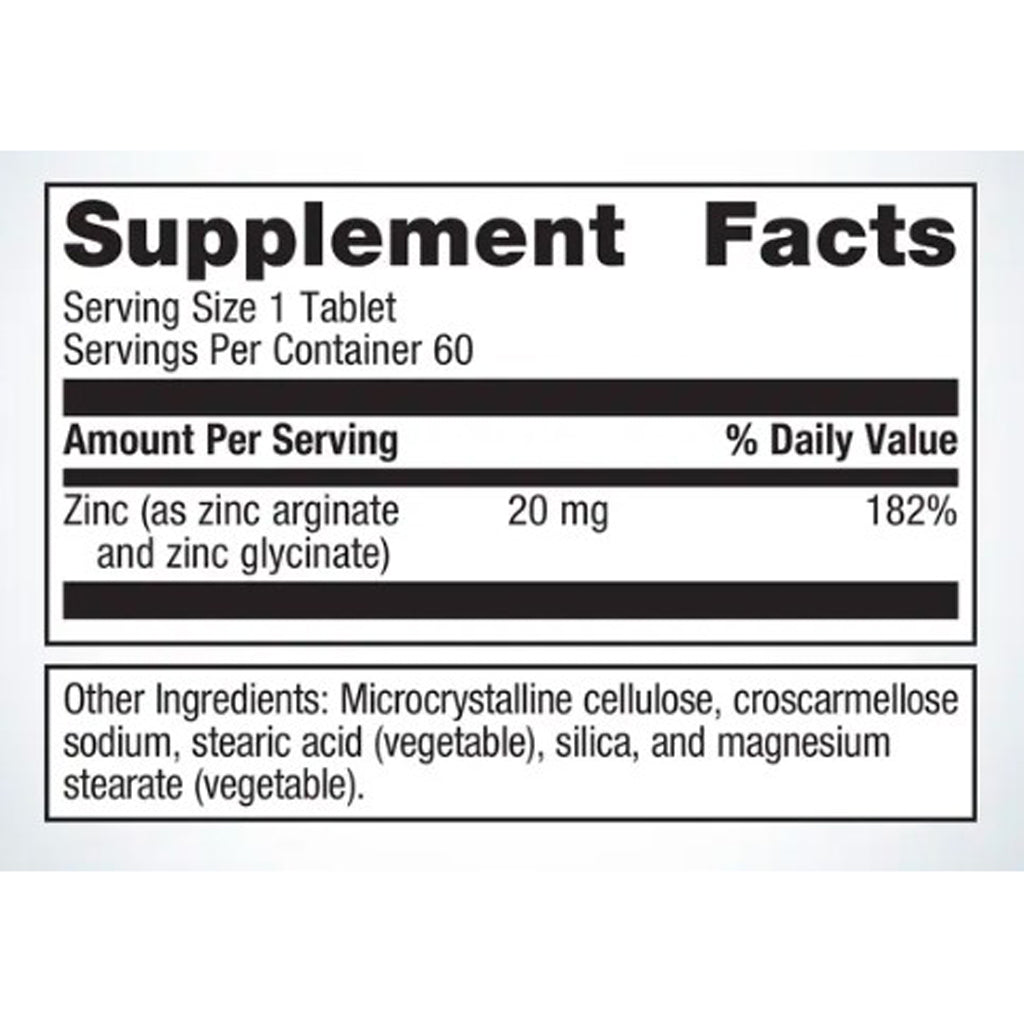 Metagenics Zinc A.G. 60T