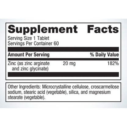 Metagenics Zinc A.G. 60T