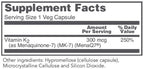 Protocol for Life Balance MK-7 Vitamin K2 - 300 mcg 60vc