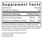 Allergy Research Group Magnesium Citrate 180vc
