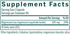 Genestra Magnesium 100mg 90c