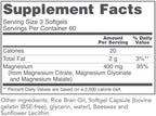 Protocol for Life Balance Magnesium Citrate (plus glycinate and malate forms) 180sg
