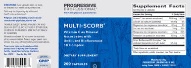 Progressive Labs Multi-Scorb 200 caps
