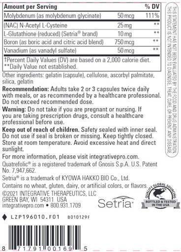 Integrative Therapeutics Multiplex-1 without Iron 240c