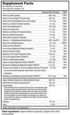 Advanced Nutrition by Zahler Multi Vitamin Brainfood 60c