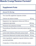 Pure Encapsulations Muscle Cramp/Tension Formula 60c