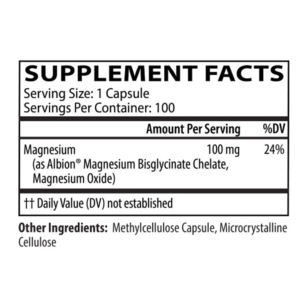 Neurobiologix Magnesium Glycinate Complex 100c