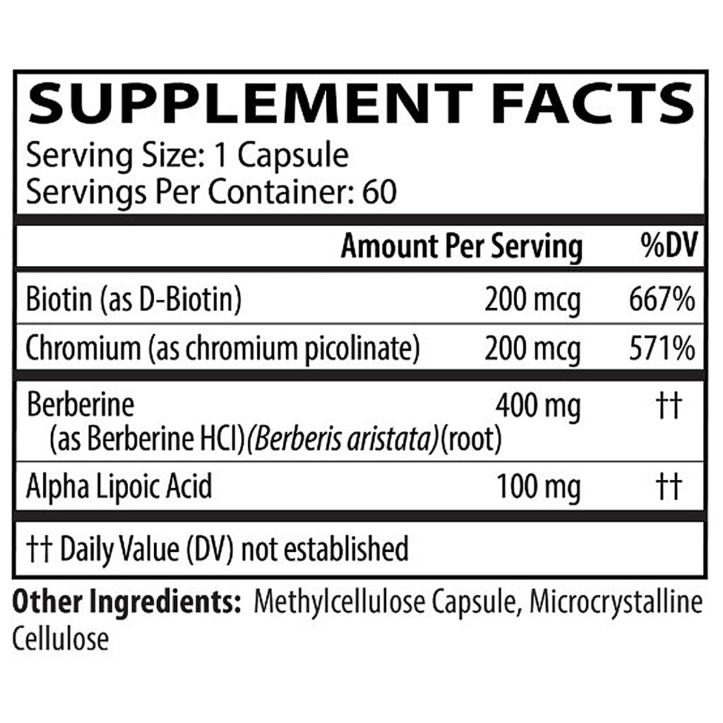 Neurobiologix Berberine Complex 60vcaps
