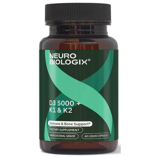 Neurobiologix D3 5000 + K1 & K2 60 liq caps