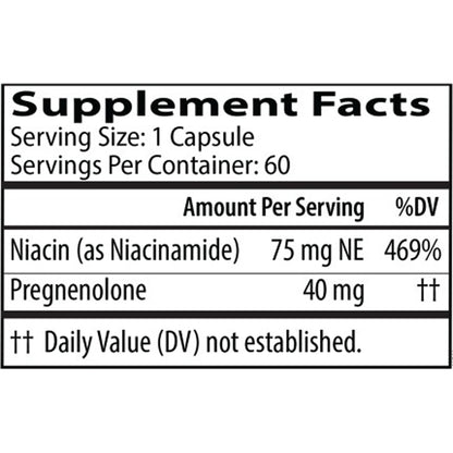 Neurobiologix Pregnenolone Plus 60c