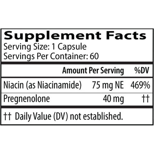 Neurobiologix Pregnenolone Plus 60c