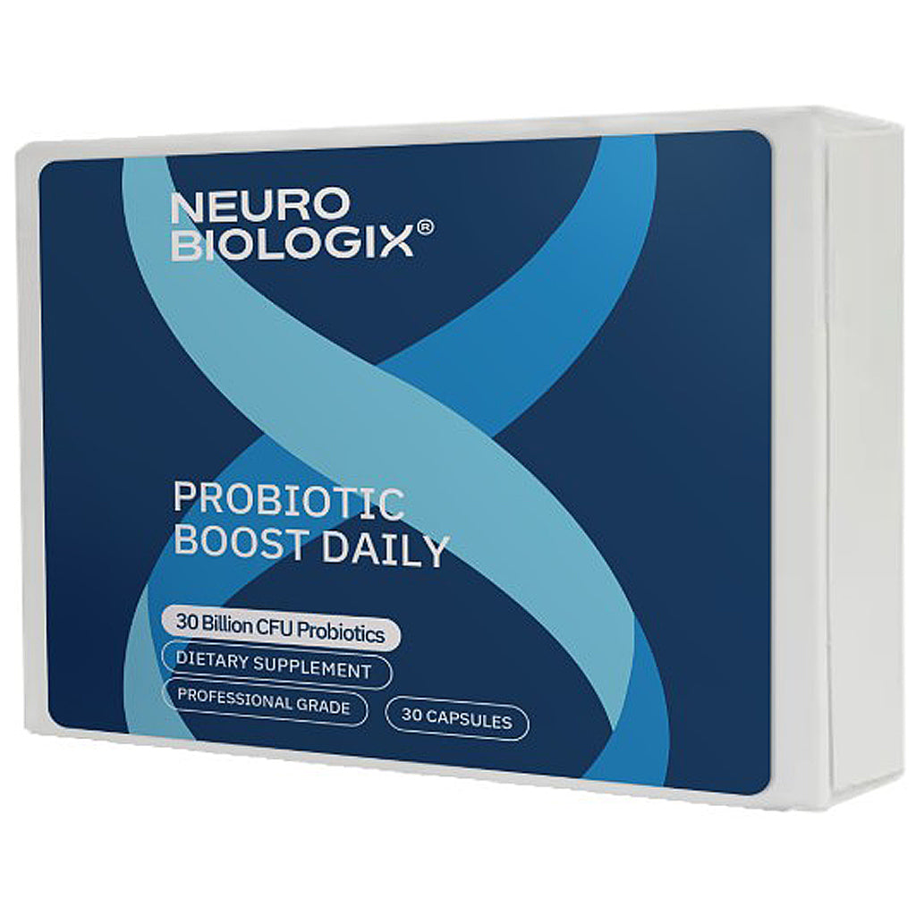 Neuro Biologix Probiotic Boost Daily supplement box on a white background