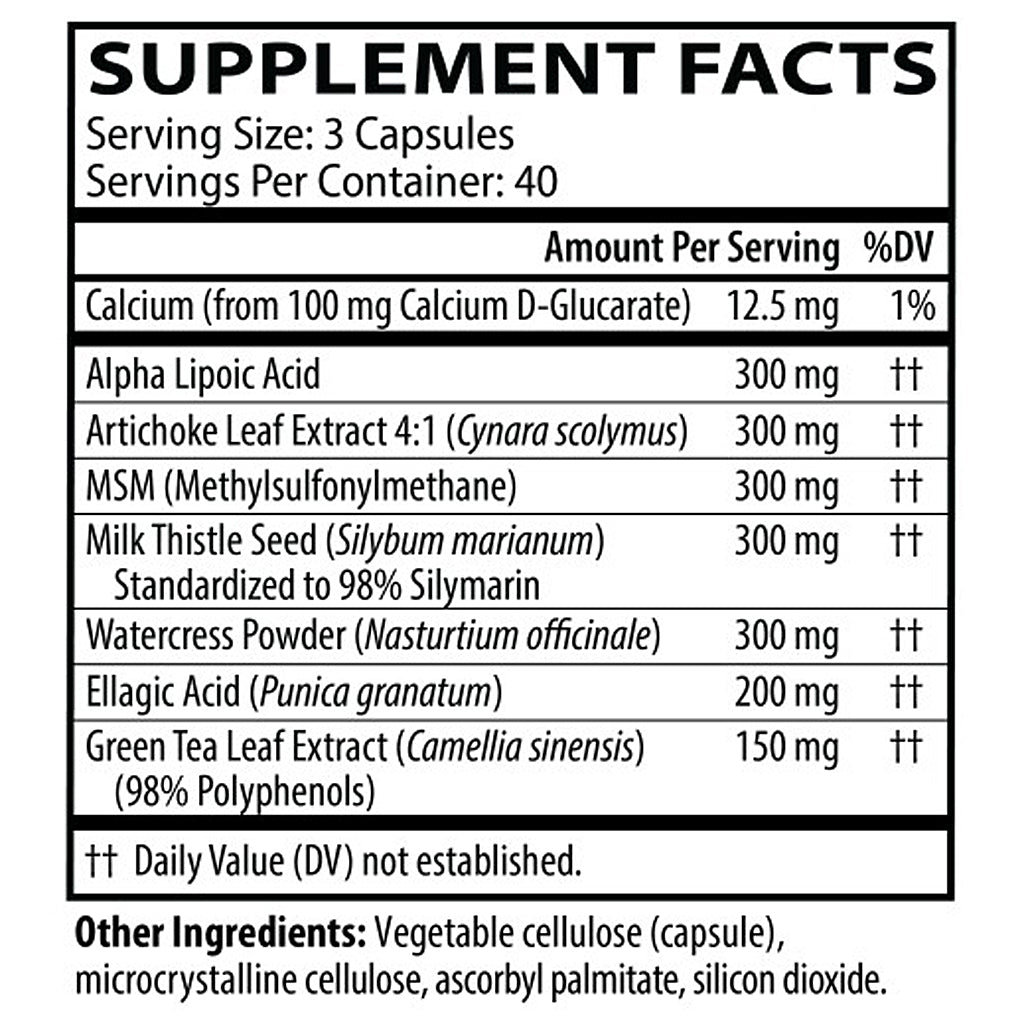 Neurobiologix Toxin Cleanse 120vc