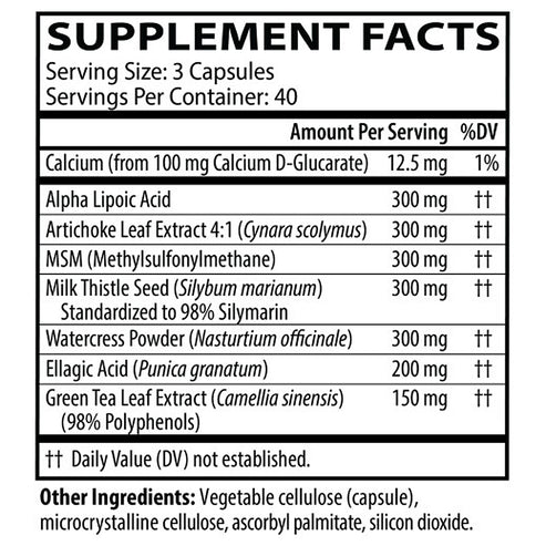 Neurobiologix Toxin Cleanse 120vc