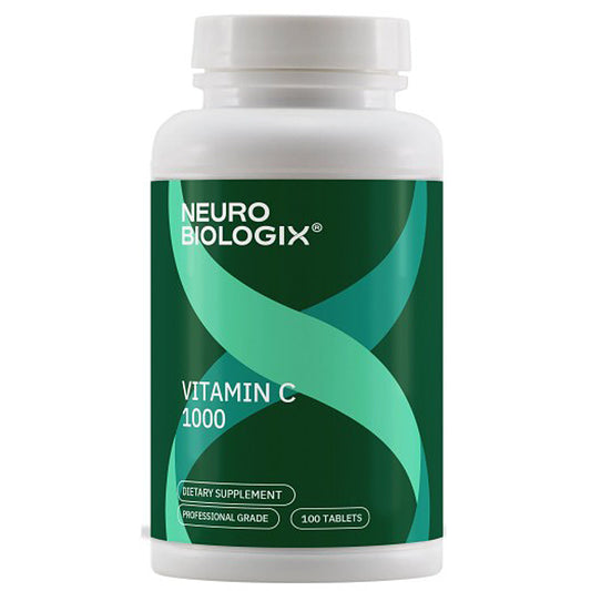 Neuro Biologix Vitamin C 1000 dietary supplement bottle on a white background