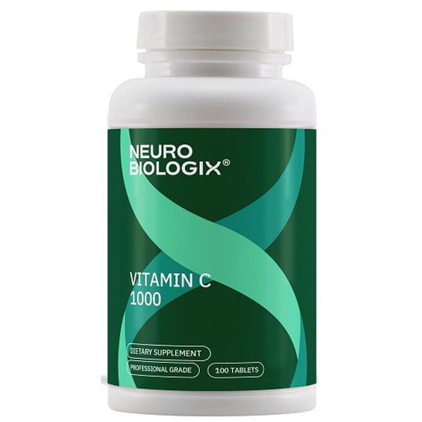Neuro Biologix Vitamin C 1000 dietary supplement bottle on a white background