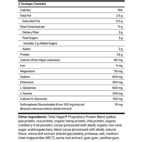 NuMedica Total Vegan Chocolate Delight 14 servings