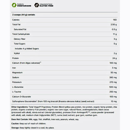 NuMedica Total Vegan Expresso 14 servings