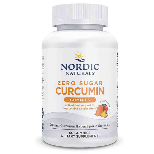 Nordic Naturals Curcumin Zero Sugar Gummies 60 gummies