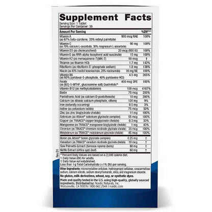 Nordic Naturals Men's Multivitamin One Daily 30t