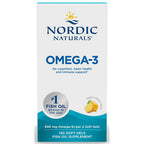 Nordic Naturals Omega-3 (lemon) 120 soft gels