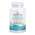 Nordic Naturals Ultimate Omega supplement bottle on a white background