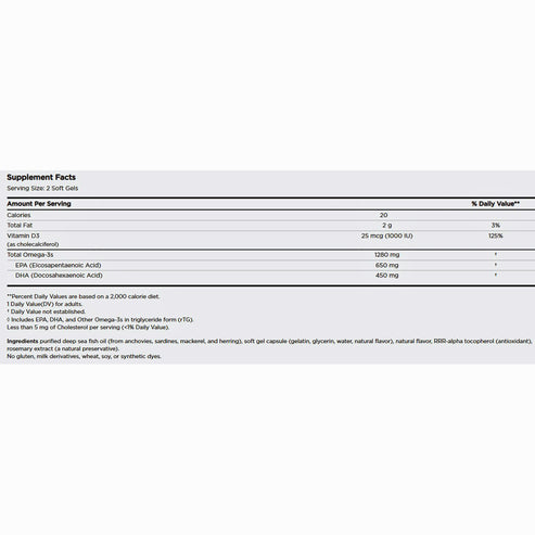 Nordic Naturals ProOmega-D 120sg