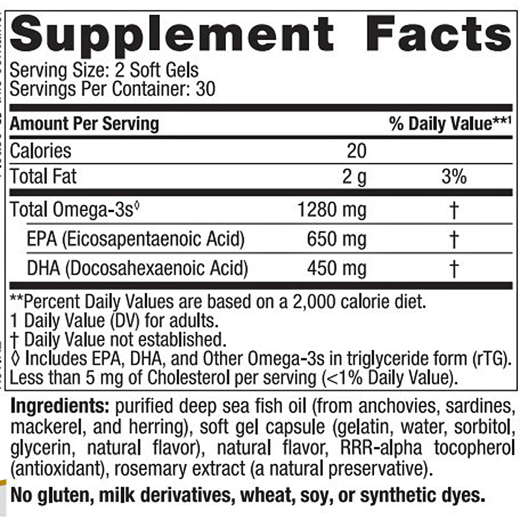 Nordic Naturals ProOmega (lemon) 60sg
