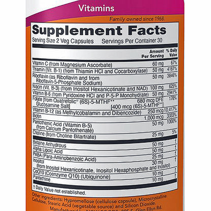 Now Co-Enzyme B-Complex 60vc