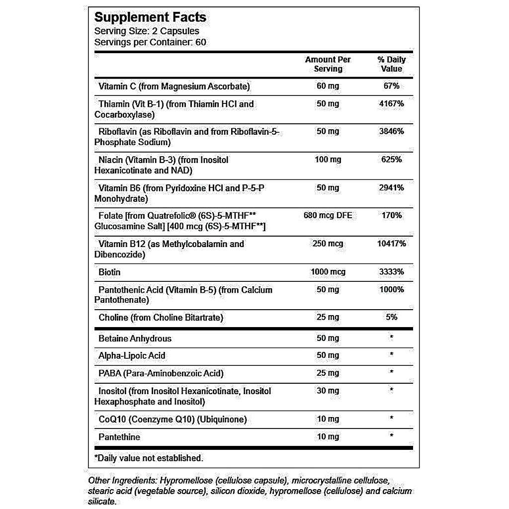 NOW Co-Enzyme B-Complex 120vc