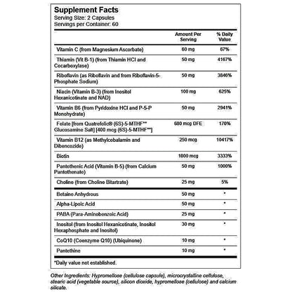 NOW Co-Enzyme B-Complex 120vc