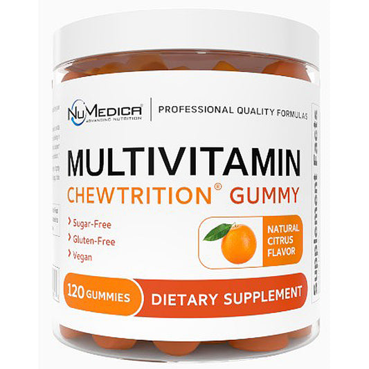 NuMedica Chewtrition Gummy Multivitamin 120 gummies citrus flavor
