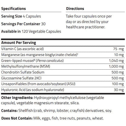 NuMedica Joint Replete 120c