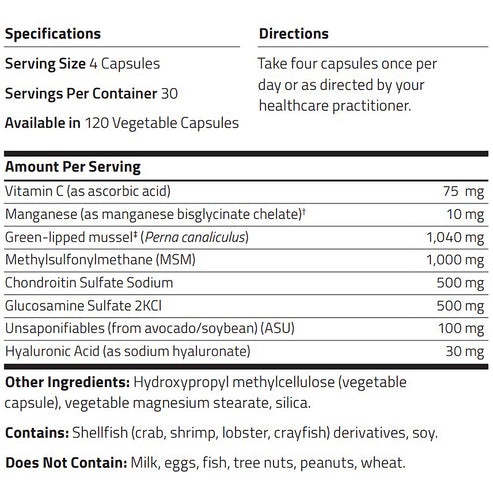 NuMedica Joint Replete 120c
