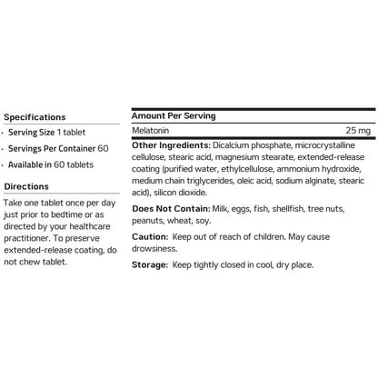 NuMedica Melatonin HD 60tabs