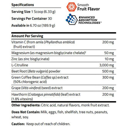 NuMedica NOVA Complete Smooth Fruit 30 servings