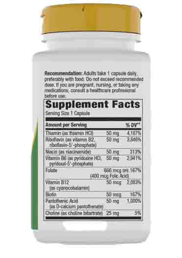 Natures Way B-50 Complex 100 caps