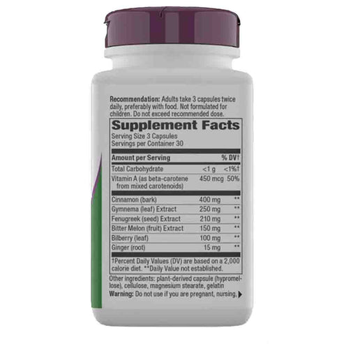 Natures Way Blood Sugar Manager 90c