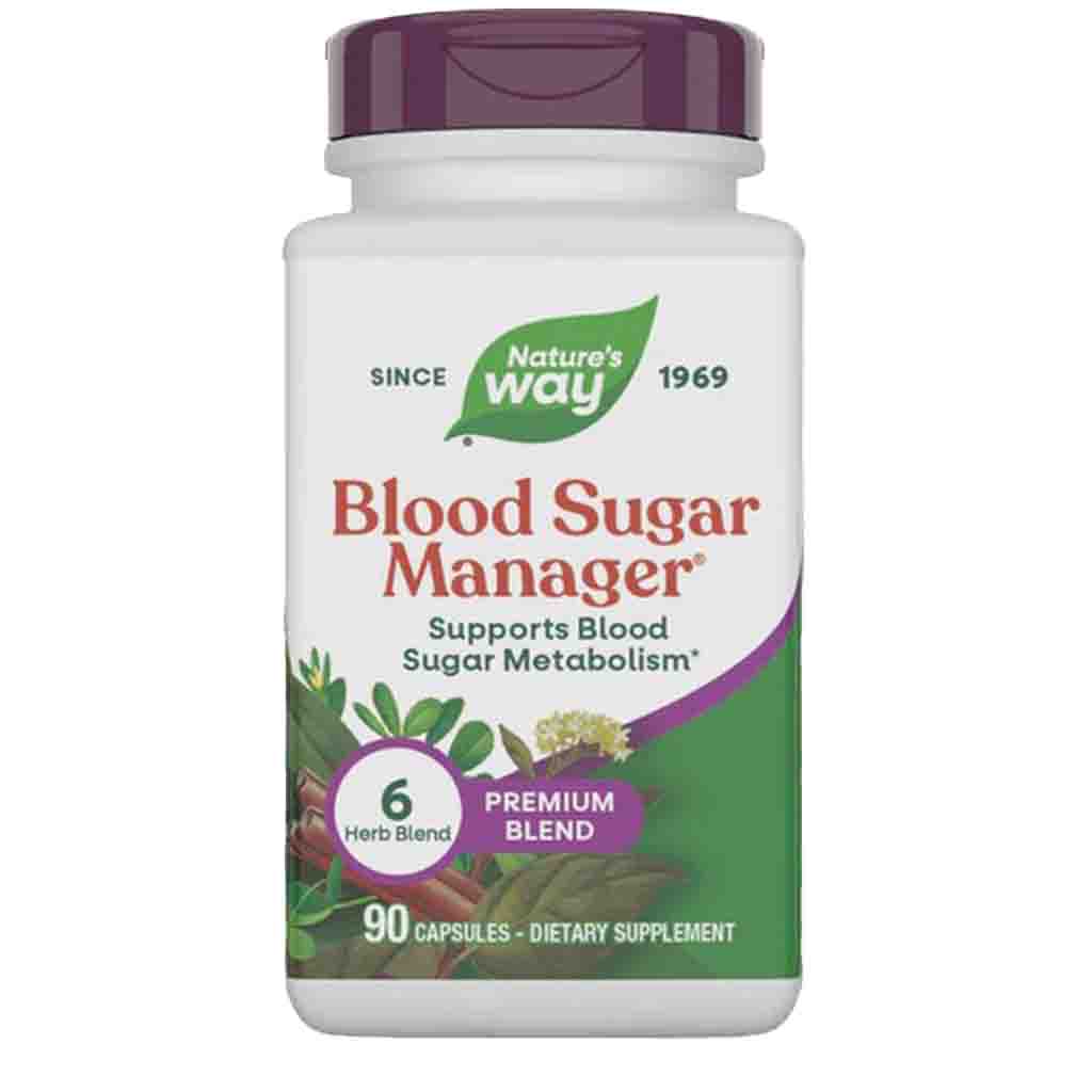 Natures Way Blood Sugar Manager 90c